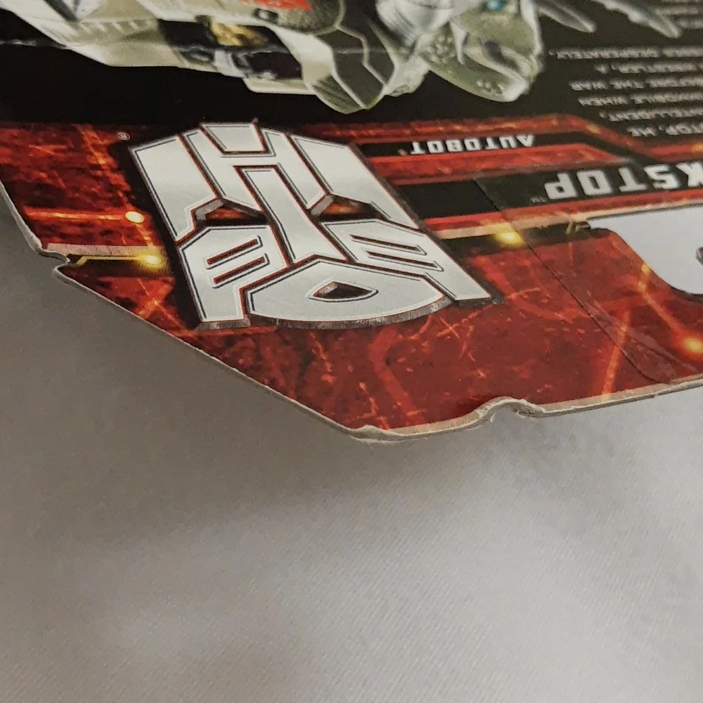 Transformers Scout Class Action Figure Backstop 2010 FACTORY SEALED *Box Damage*